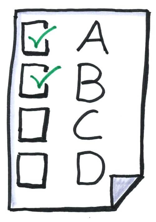 Multiple Choice Test: Are They Truly Easier?